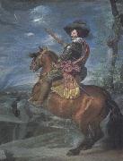 Duke Olivares on Horseback (mk45) Diego Velazquez